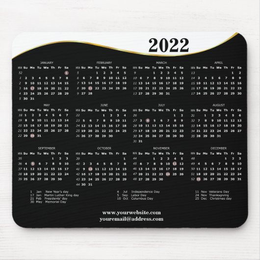 TAPIS DE SOURIS 2022 (Devant)