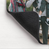 Tapis De Souris 2022 Calendrier personnalisé Nom du monogramme pho (Coin)