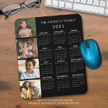 Tapis De Souris 2023 Calendrier Famille 4 Photo Couleur personnali<br><div class="desc">Créez votre propre pavé de souris de calendrier photo personnalisé couleur 2023 avec un calendrier 2023 année par année et 4 photos avec votre nom ou autre texte personnalisé en blanc modifiable sur une couleur noire arrière - plan (notez que la grille du calendrier restera blanche). ASSISTANCE : Pour obtenir...</div>