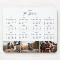 2023 Calendrier MODIFIABLE COULEUR Photo Mousepad