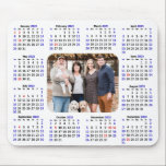 Tapis De Souris 2023 Calendrier Personnalisé Photo Moderne Minimal<br><div class="desc">Calendrier 2023 Personnalisé 4 Photo Moderne Minimaliste Pad Souris.</div>