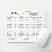 Tapis De Souris 2023 Elegant pour Souris d'entreprise (Avec souris)