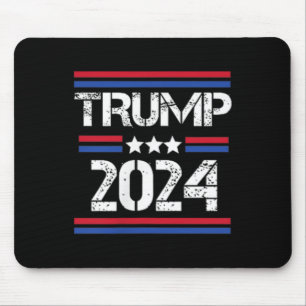 Tapis De Souris 2024 2 Côté Je vote Condamné Felon