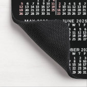 Tapis De Souris 2024 Calendrier personnalisé Nom du logo commercia (Coin)