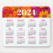 Tapis De Souris 2024 Marguerites colorées (Devant)