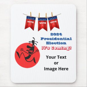 Tapis De Souris 2024 Présidential Election Running Man Edition