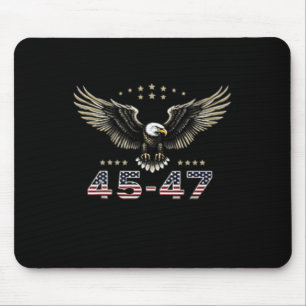 Tapis De Souris 2024 Trump remporte le Drapeau des femmes aigle de
