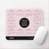 Tapis De Souris 2025 Business Calendar Mouse Pad (Avec souris)