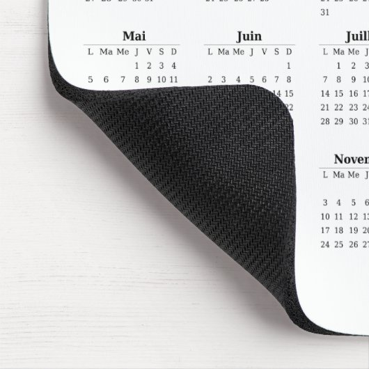 Tapis De Souris 2025 de la galerie (Coin)