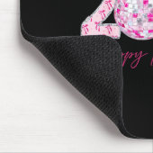 Tapis De Souris 2026 Happy New Year Bow Patch Disco Ball  (Coin)