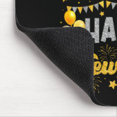 Tapis De Souris 2026 Happy New Year Eve Celebration Firework Men W (Coin)