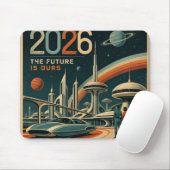 Tapis De Souris 2026 L'Avenir est à Nous (Avec souris)