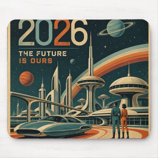 Tapis De Souris 2026 L'Avenir est à Nous (Devant)
