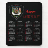 Tapis De Souris 2026 Semiquincentennial Botanical Calendar  (Devant)