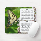 Tapis De Souris 2027-2028 Calendrier des papillons Swallowtail par (Avec souris)