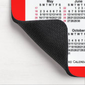 Tapis De Souris 2027 Rouge 52 semaines Calendrier ISO par Janz Two (Coin)