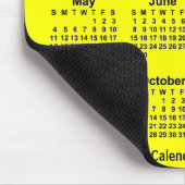 Tapis De Souris 2036 Yellow Calendar by Janz Mouse Pad (Coin)