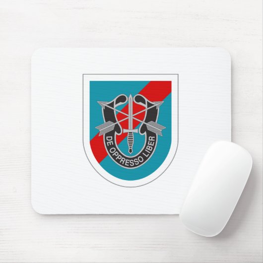 Tapis De Souris 20e Groupe des forces spéciales (Avec souris)