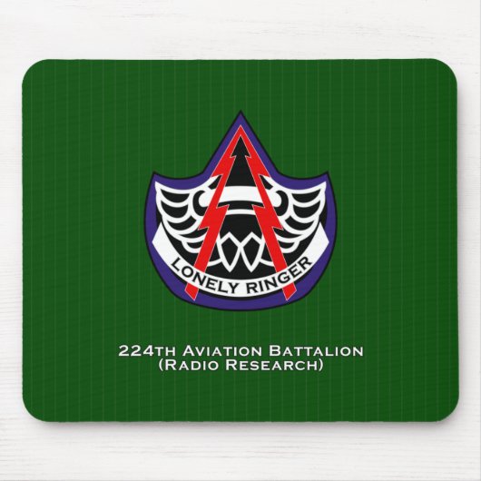 Tapis De Souris 224th Bataillon d'aviation (recherche par radio) (Devant)