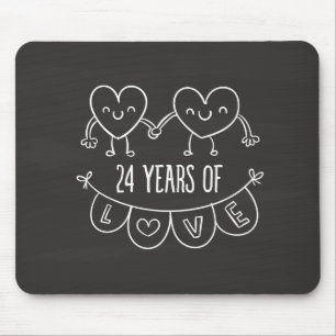 Tapis De Souris 24e Anniversary Poison de Chalk Hearts