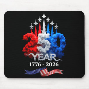 Tapis De Souris 250 Ans Américain 1776 2026 250e Anniversaire 4