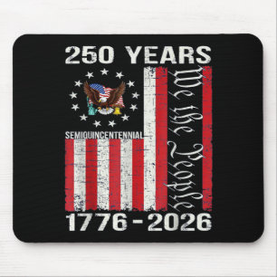 Tapis De Souris 250 Ans américain 250e anniversaire États-Unis dra