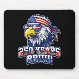 Tapis De Souris 250 Ans Anniversaire Bruh Aigle Dabbing 4 Juillet