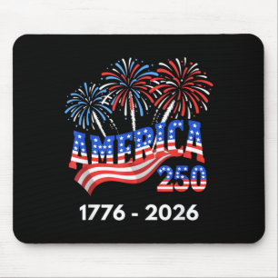 Tapis De Souris 250 Ans d'Amérique Anniversaire 250e Indépendance
