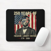Tapis De Souris 250 Ans De Liberté Histoire Abraham Linco (Avec souris)