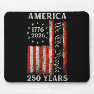 Tapis De Souris 250 ans de liberté nous le peuple amérique