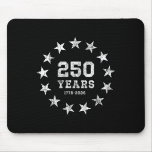 Tapis De Souris 250 Ans Usa Vintage Betsy Ross 13 Étoiles Amérique