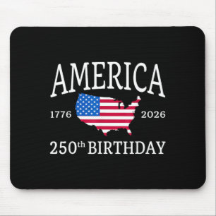 Tapis De Souris 250e anniversaire d'Amérique 1776-2026 Jour de l'I