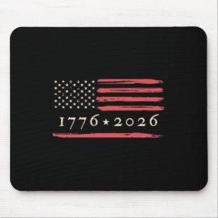 Tapis De Souris 250e anniversaire de l'Amérique 1776-2026 Drapeau 