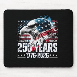 Tapis De Souris 250e anniversaire États-Unis Anniversaire Manches 