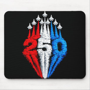Tapis De Souris 250e anniversaire Usa Patriotique 250 ans 4 juille