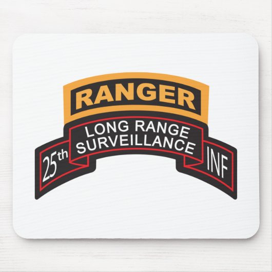 Tapis De Souris 25e division d'infanterie, onglet Rangers (Devant)
