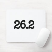 Tapis De Souris 26,2 Définition de marathon (Avec souris)