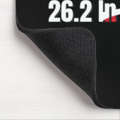 Tapis De Souris 26.2 en formation Marathon artistique (Coin)