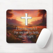 Tapis De Souris 2 Corinthiens 5:7 (Avec souris)