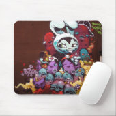 Tapis de souris 2 de Kitty de lapin (Avec souris)