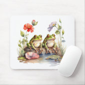 Tapis De Souris 2 Grenouilles (Avec souris)