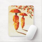 Tapis De Souris 2 moines bouddhistes laotiens (Avec souris)