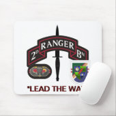 TAPIS DE SOURIS 2E BATAILLE 75E RANGER REGIMENT MOUSEPAD (Avec souris)
