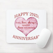 Tapis De Souris 2ème. Anniversaire (Avec souris)