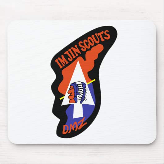 Tapis De Souris 2ème SCOUTS Corée de l'identification IMJIN (Devant)