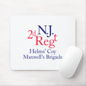 Tapis De Souris 2nd New Jersey Regiment  (Avec souris)