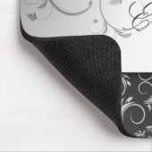 Tapis De Souris 311-Silver devinent le mousepad de gris de charbon (Coin)