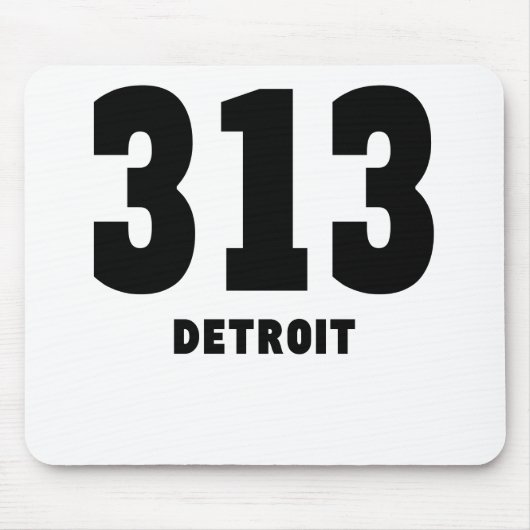 Tapis De Souris 313 Detroit (Devant)