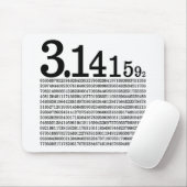 Tapis De Souris 3,1415926 Pi (Avec souris)