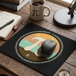 Tapis De Souris 3.14 Conception de la Journée nationale Pi - Idée